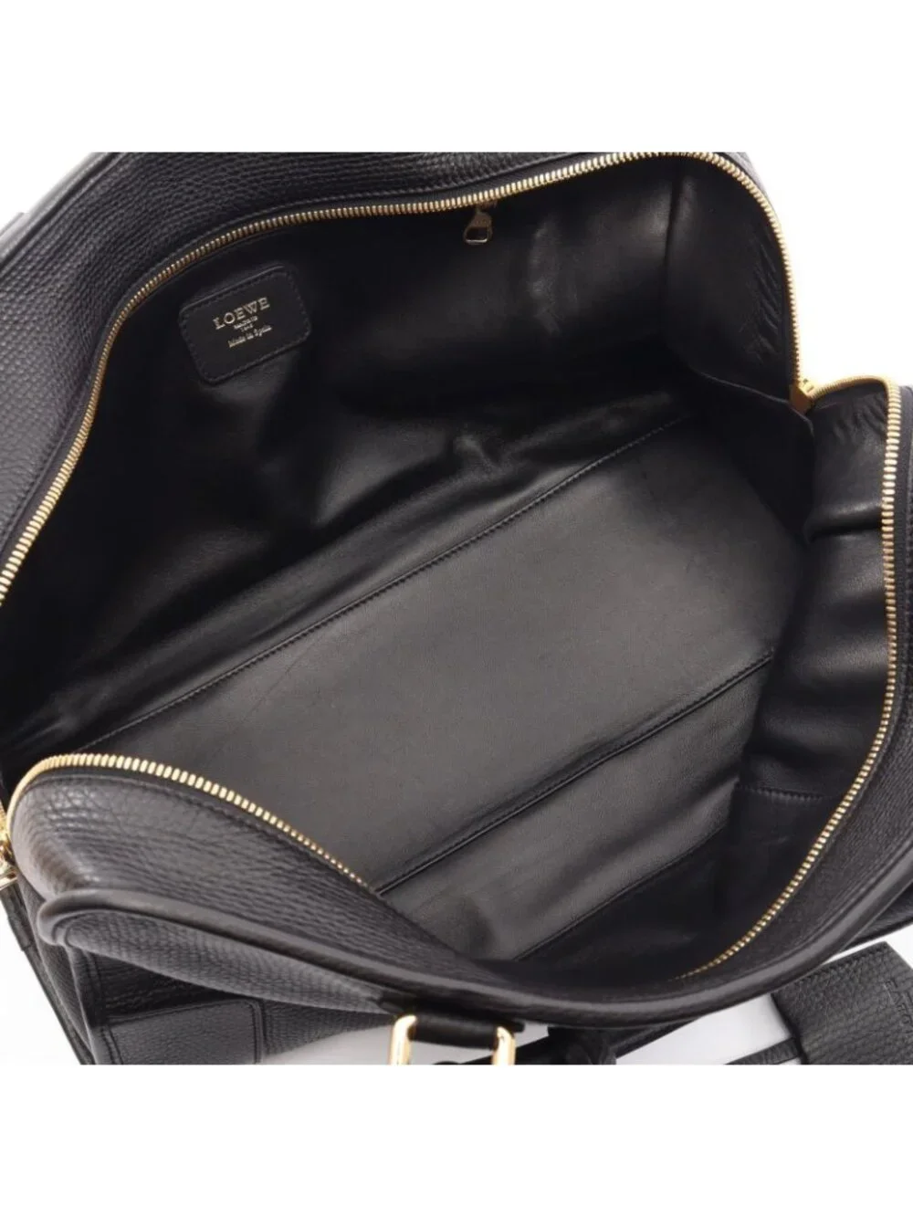 Loewe Handbag Amazona 36 Black Leather
